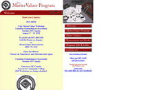 Desktop Screenshot of mastervaluer.com